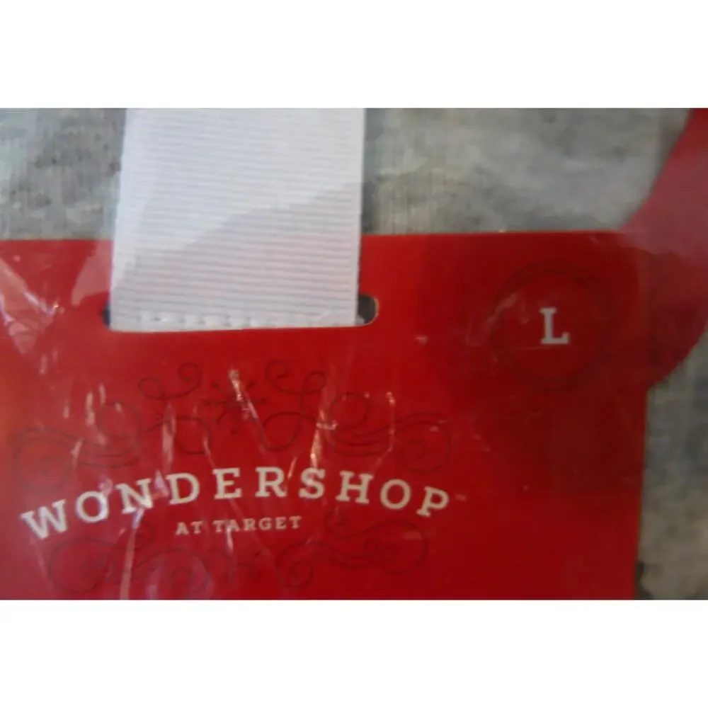 Wondershop Target *NWT* Safari Christmas Winter Pajamas Size L Women Gray - Picture 10 of 10